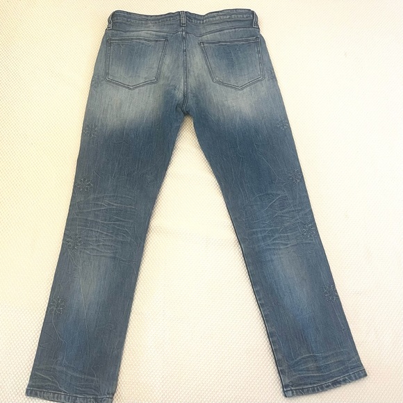 Brockenbow Lily Slim Medium Waist Ritz Blue Light Trip Jeans NWOT B17/9 - Picture 7 of 13